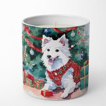 Load image into Gallery viewer, Japanese Spitz Cozy Christmas Decorative Soy Candle