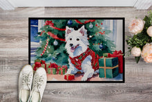 Load image into Gallery viewer, Japanese Spitz Cozy Christmas Doormat-24x36 Indoor / Outdoor Rug | Made in USA