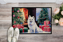 Load image into Gallery viewer, Japanese Spitz Cozy Christmas Doormat - 18X27 Indoor / Outdoor Rug | Made in USA