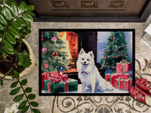 Load image into Gallery viewer, Japanese Spitz Cozy Christmas Doormat - 18X27 Indoor / Outdoor Rug | Made in USA