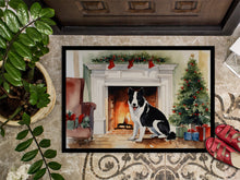 Load image into Gallery viewer, Karelian Bear Dog Cozy Christmas Doormat-24x36 Indoor / Outdoor Rug | Made in USA