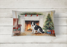 Load image into Gallery viewer, Karelian Bear Dog Cozy Christmas Throw Pillow
