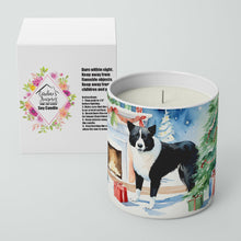 Load image into Gallery viewer, Karelian Bear Dog Cozy Christmas Decorative Soy Candle
