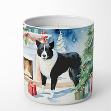 Load image into Gallery viewer, Karelian Bear Dog Cozy Christmas Decorative Soy Candle
