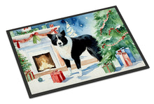 Load image into Gallery viewer, Karelian Bear Dog Cozy Christmas Doormat-24x36 Indoor / Outdoor Rug | Made in USA