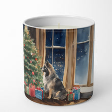 Load image into Gallery viewer, Keeshond Cozy Christmas Decorative Soy Candle