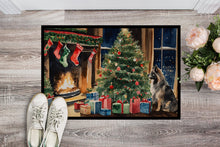 Load image into Gallery viewer, Keeshond Cozy Christmas Doormat - 18X27 Indoor / Outdoor Rug | Made in USA