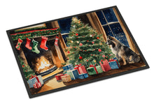 Load image into Gallery viewer, Keeshond Cozy Christmas Doormat - 18X27 Indoor / Outdoor Rug | Made in USA