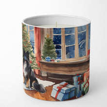 Load image into Gallery viewer, Keeshond Cozy Christmas Decorative Soy Candle