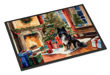 Load image into Gallery viewer, Keeshond Cozy Christmas Doormat - 18X27 Indoor / Outdoor Rug | Made in USA
