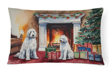 Load image into Gallery viewer, Komondor Cozy Christmas Throw Pillow