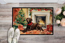 Load image into Gallery viewer, Labrador Retriever Cozy Christmas Doormat - 18X27 Indoor / Outdoor Rug | Made in USA