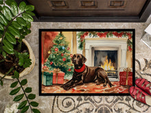 Load image into Gallery viewer, Labrador Retriever Cozy Christmas Doormat - 18X27 Indoor / Outdoor Rug | Made in USA