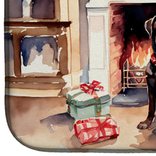 Load image into Gallery viewer, Labrador Retriever Cozy Christmas Dish Drying Mat