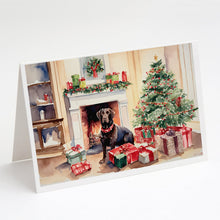 Load image into Gallery viewer, Labrador Retriever Cozy Christmas Greeting Cards - Blank Note Cards – 8-Pack of Artist-Designed Cards with Envelopes