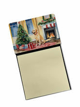 Load image into Gallery viewer, Labrador Retriever Cozy Christmas Sticky Note Holder- Refiilable Desk Accessory Note Pad