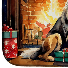 Load image into Gallery viewer, Leonberger Cozy Christmas Dish Drying Mat