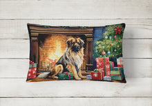 Load image into Gallery viewer, Leonberger Cozy Christmas Throw Pillow