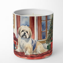 Load image into Gallery viewer, Lhasa Apso Cozy Christmas Decorative Soy Candle