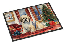 Load image into Gallery viewer, Lhasa Apso Cozy Christmas Doormat