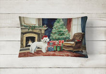 Load image into Gallery viewer, Maltese Cozy Christmas Throw Pillow