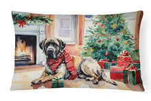 Load image into Gallery viewer, Mastiff Cozy Christmas Throw Pillow