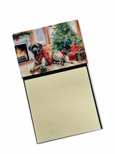 Load image into Gallery viewer, Mastiff Cozy Christmas Sticky Note Holder- Refiilable Desk Accessory Note Pad