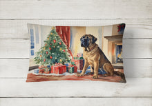 Load image into Gallery viewer, Mastiff Cozy Christmas Throw Pillow
