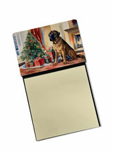Load image into Gallery viewer, Mastiff Cozy Christmas Sticky Note Holder- Refiilable Desk Accessory Note Pad