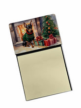 Load image into Gallery viewer, Miniature Pinscher Cozy Christmas Sticky Note Holder- Refiilable Desk Accessory Note Pad