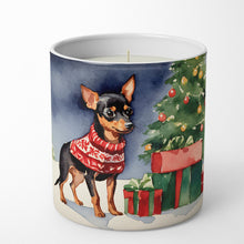 Load image into Gallery viewer, Miniature Pinscher Cozy Christmas Decorative Soy Candle