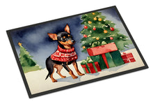 Load image into Gallery viewer, Miniature Pinscher Cozy Christmas Doormat - 18X27 Indoor / Outdoor Rug | Made in USA