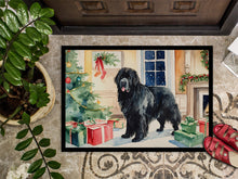Load image into Gallery viewer, Newfoundland Cozy Christmas Doormat-24x36 Indoor / Outdoor Rug | Made in USA