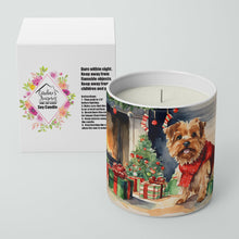Load image into Gallery viewer, Norfolk Terrier Cozy Christmas Decorative Soy Candle