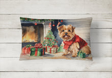 Load image into Gallery viewer, Norfolk Terrier Cozy Christmas Throw Pillow