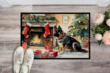 Load image into Gallery viewer, Norwegian Buhund Cozy Christmas Doormat