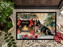 Load image into Gallery viewer, Norwegian Buhund Cozy Christmas Doormat