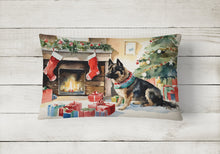 Load image into Gallery viewer, Norwegian Buhund Cozy Christmas Throw Pillow
