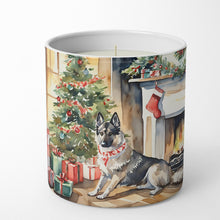 Load image into Gallery viewer, Norwegian Elkhound Cozy Christmas Decorative Soy Candle