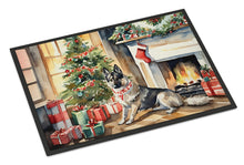 Load image into Gallery viewer, Norwegian Elkhound Cozy Christmas Doormat - 18X27 Indoor / Outdoor Rug | Made in USA