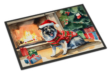 Load image into Gallery viewer, Norwegian Elkhound Cozy Christmas Doormat - 18X27 Indoor / Outdoor Rug | Made in USA