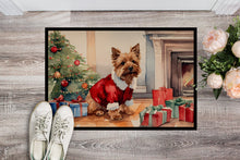 Load image into Gallery viewer, Norwich Terrier Cozy Christmas Doormat