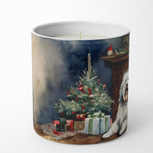 Load image into Gallery viewer, Old English Sheepdog Cozy Christmas Decorative Soy Candle