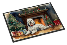 Load image into Gallery viewer, Old English Sheepdog Cozy Christmas Doormat-24x36 Indoor / Outdoor Rug | Made in USA
