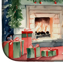 Load image into Gallery viewer, Otterhound Cozy Christmas Dish Drying Mat