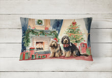 Load image into Gallery viewer, Otterhound Cozy Christmas Throw Pillow