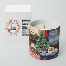 Load image into Gallery viewer, Pekingese Cozy Christmas Decorative Soy Candle