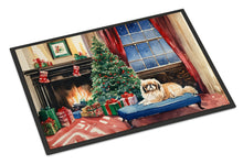 Load image into Gallery viewer, Pekingese Cozy Christmas Doormat-24x36 Indoor / Outdoor Rug | Made in USA