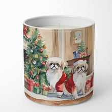 Load image into Gallery viewer, Pekingese Cozy Christmas Decorative Soy Candle