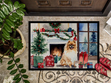 Load image into Gallery viewer, Pomeranian Cozy Christmas Doormat-24x36 Indoor / Outdoor Rug | Made in USA